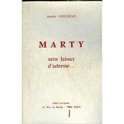 Marty sans laisser d’adresse